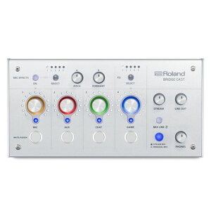 ���[�����h Roland BRIDGE CAST/�Q�[�~���ODAC�A���v/�I�[�f�B�I�C���^�[�t�F�[�X/�z�M/�Q�[�~���O�~�L�T�[/�I�[�f�B�I�~�L�T�[/Mac/Windows/�u���b�W�L���X�g/�A�C�X�z���C�g/Ice White