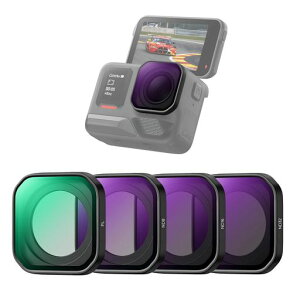 K&F CONCEPT Insta360 Ace pro2��p�t�B���^�[�Z�b�g (PL+ND8+ND16+ND32) ND�t�B���^�[ PL�t�B���^�[