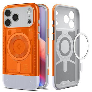 Spigen �y�n��18�N�̋Z�p�́z iPhone 17 Pro �P�[�X MagSafe�Ή� �}�O�l�b�g���� �ČRMIL�K�i �N���V�b�N�EC1�E�}�O�t�B�b�g (�^���W�F����) ACS09963