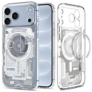 Spigen iPhone 18 Pro Max / 17 Pro Max �P�[�X �E���g���E�n�C�u���b�h�E�}�O�t�B�b�g(�[���E�����E�z���C�g)