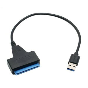 SATA USB�ϊ��A�_�v�^�[ 2.5�C���`SSD /HDD�p SATA3 �P�[�u�� �R���o�[�^�[ 5Gbps �����]�� SATA USB3.0�ϊ��P�[�u�� Windows/Mac OS ���Ή�