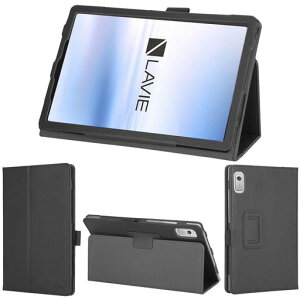 wisers NEC LAVIE Tab T9 PC-T0975GAS��p�^�u���b�g�P�[�X (�u���b�N) 9.0�C���` �Ή� (�^�b�`�y��/�ی�t�B���� �t��/�X�^���h�^�C�v) �^�u���b�g�J�o�[ 2023 �V�^