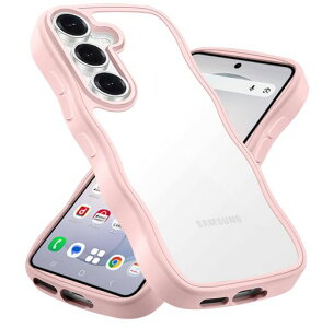 Wonyihui For Samsung Galaxy S26 �P�[�X �N���A ���킢�� �g��t���[�� �ϏՌ� �M�����N�V�[S26 �X�}�z�P�[�X ����~�� �l�C ���� �����p ���q���� SC-51G �J�o�[ �����h�~ (�s���N)