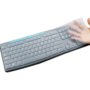 Haikodo �V���R���L�[�{�[�h�v���e�N�^�[�X�L���J�o�[ Logitech MK295 MK275 K200 MK200 K260 MK260 K270 MK270 �f�X�N�g�b�v�L�[�{�[�h(�N���A�AK200�ƌ݊�������)