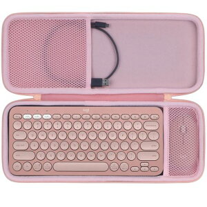 Lebakort���[�P�[�X�ƌ݊����̂���Logicool���W�N�[��PEBBLE KEYS 2 K380sGR ���C�����X�L�[�{�[�h + PEBBLE MOUSE2 M350sGR���C�����X�}�E�X �Z�b�g (�s���N �P�[�X)