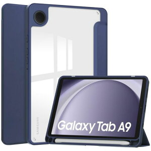 Galaxy Tab A9 2023�K�p�P�[�X�J�o�[ �蒠�^ ���^ SM-X110/X115/X117 8.7�C���`�^�u���b�g�p����PU ���U�[�P�[�X �O�܂� �}�O�l�b�g�J�� Samsung Galaxy Tab A9�^�u���b�g�Ή��ی�P�[�X