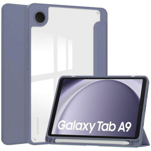 Galaxy Tab A9 2023�K�p�P�[�X�J�o�[ �蒠�^ ���^ SM-X110/X115/X117 8.7�C���`�^�u���b�g�p����PU ���U�[�P�[�X �O�܂� �}�O�l�b�g�J�� Samsung Galaxy Tab A9�^�u���b�g�Ή��ی�P�[�X