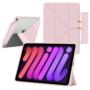 YealRed �P�[�X For iPad Mini 8.3�C���` A17 Pro 2024 (��7����), Y�܂�X�^���h (�s���N)
