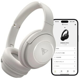 DOQAUS(�h�J�A�X) �w�b�h�z�� Bluetooth 5.3 ���C�����X ���y�� �ő�70���ԘA���Đ� 3EQ���[�h �L���������p AAC�Ή� �}���`�|�C���g �}�C�N���� ���^ �I�[�o�[�C���[ PC�E�X�}�z�E�E�H�[�N�}���c