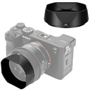 JJC Sony ALC-SH165 ALC-SH166 �݊� �����Y�t�[�h ABS�� Sony FE 24mm F2.8 G G�����Y(SEL24F28G)Sony FE 40mm F2.5 G G�����Y(SEL40F25G) Sony FE 50mm