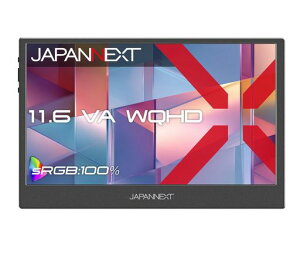 JAPANNEXT 11.6�C���` ���o�C�����j�^�[ JN-MD-V116Q�y2�N�ۏ؁z