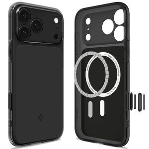Spigen iPhone 18 Pro / 17 Pro �P�[�X MagSafe�Ή� �E���g���E�n�C�u���b�hT�E�}�O�t�B�b�g(�}�b�g�E�u���b�N)