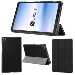 wisers LAVIE Tab T8 T0855/KAS PC-T0855KAS TAB08/H05 PC-TAB08H053 �^�u���b�g�P�[�X (�u���b�N) 8.7�C���` �Ή� (�ی�t�B���� �t��/�X�����^�C�v) �^�u���b�g�J�o�[ 2025�N �V�^