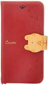 NATURAL DESIGN IPHONE8/7/6S/6兼用手帳型ケース COCOTTE RED IP7-COT04 143×77×17MM