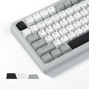 133�L�[ Womier PBT�L�[�L���b�v ����ʂ� �_�u���V���b�g�L�[�L���b�v �`�F���[�v���t�@�C�� 60%/75%/100%�L�[�{�[�h�p