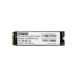 �A�h�e�b�N M.2 256GB 3D TLC NVMe PCIe Gen3x4(2280) 3�N�ۏ� AD-SSDM2PG3-256G