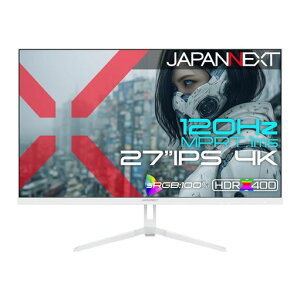 JAPANNEXT 27�C���` �Q�[�~���O���j�^�[ JN-IPS27G120U-W
