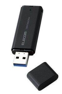 �G���R�� �O�t��SSD 2TB �|�[�^�u�� USB 5Gbps / USB3.2(Gen2)�Ή� ���^ �L���b�v�� �u���b�N ESD-EMC2000GBK