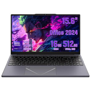 AMD �m�[�g�p�\�R�� 15.6�^/Ryzen5 3500U(�ő�3.7GHz) MS office2024 /16GB RAM 512GB NVMe SSD Windows 11 pro/�w��F��/�X�}�[�g�^�b�`�p�b�h/�t��HD