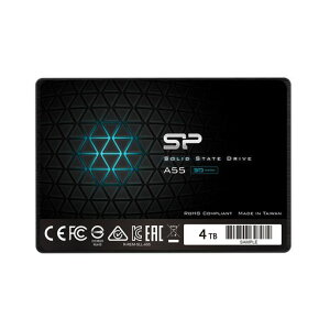 SP Silicon Power �V���R���p���[ SSD 4TB 3D NAND�̗p SATA3 6Gb/s 2.5�C���` 7mm PS4 ����m�F�� 3�N�ۏ� A55�V���[�Y SP004TBSS3A55S25