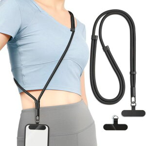 [Lamiishop] �X�}�z �l�b�N�X�g���b�v �X�}�z�X�g���b�v �y2WAY ��|��&���|���X�g���b�v�z �g�уX�g���b�v ��|�� TPU+�������z���_�[2������ 360°��] 7mm�����i�C���� ��� �X�}�z �V�����_�[�c