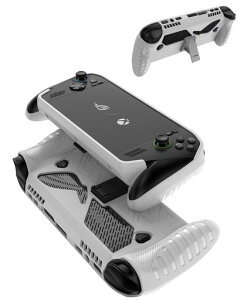 ROG Xbox ally X �p �P�[�X �J�o�[�yYANMONGI�z�ی�J�o�[ �V���R���ی�P�[�X �ϏՌ� �����h�~ �h�� �h�o �w��h�~ �L�Y�h�~ �S�ʕی� ASUS ROG Xbox Ally X �Ή� (�z���C�g)