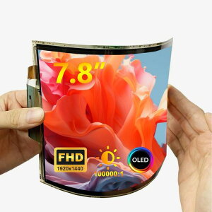 wisecoco 7.8 �C���` AMOLED�t���L�V�u���f�B�X�v���C �L�@EL FHD 1920x1440 �܂�Ȃ��\�ȃX�N���[�� �쓮��t���Z�b�g �t���L�V�u���X�N���[���A��?�ŁA���ׂẴI�y���[�e�B���O�V�X�e���c