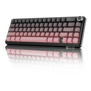 MAMBASNAKE x ATTACK SHARK X66 �Q�[�~���O�L�[�{�[�h 65% ���� 3000mAh �K�X�P�b�g CNC�����m�u RGB �