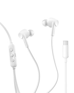Belkin SoundForm ANC �L���C���z�� USB-C�Ή� �m�C�Y�L�����Z�����O Window/MacOS/IOS�Ή� MacBook Pro/Air iPad Pro�Ȃ�USB-C�����o�͑Ή��f�o�C�X�p�C���z�� �z���C�g
