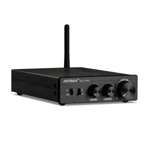 AIYIMA A07 PRO �f�X�N�g�b�v�A���v TPA3255+QCC304X+N5532*5 Bluetooth 5.2 apt-x hd 300W*2 �p���[�A���v Hifi AUDIO �f�X�N�g�b�v�A���v