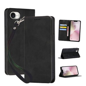 Seninhi �Ή� iPhone 17E / 16E �p�� �P�[�X �蒠�^ ��phone17e �p�� �X�}�z�P�[�X XNWSE4PG �u���b�N