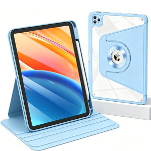 360�x��] �P�[�X �p�� iPad Pro 11�C���` M5/M4 2025/2024 (��6/5����) �}�O�l�b�g ���� �y�����[ �c�u�� �蒠�^ �ϏՌ� ���΋z�� ������ ������� �l�C �y�� ���^ �^�u���b�g�P�[�X,�u���[