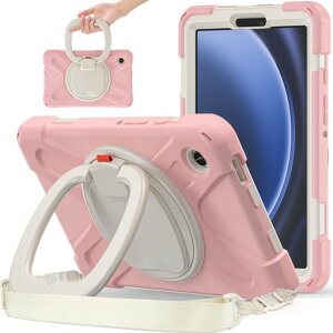 360�x��] For Galaxy Tab A9+ �P�[�X �c�u�� ���u�� ��� �ϏՌ� ���|�� �M�����N�V�[ Tab A9 Plus 11�C���` Android �^�u���b�g�ی�P�[�X ������t�� �L�b�Y �V�����_�[�x���g�t�� �A�E�g�h�A,�s���N