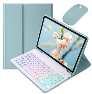 �}�E�X�t�� iPad 11���� A16 11�C���` 2025/iPad ��10���� 10.9�C���` 2022�p�� �L�[�{�[�h�P�[�X ���C���{�[�o�b�N���C�g�t�� ������ ���� �}�O�l�b�g������ �w�� �r�W�l�X,���u���[+��