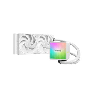 Sudokoo NEXAURA 240 �z���C�g �t��CPU�N�[���[: PWM�|���v&ARGB�|���v�w�b�h���� 240mm AIO CPU�N�[���[ - FDB�t�@���̗p����V�X�e�� Intel LGA 1851/1700/1200/115X AMD