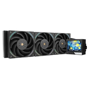 THERMALRIGHT Mjolnir Vision 360 ARGB�u���b�NCPU AIO�N�[���[�A320 * 240�𑜓x��IPS�t����ʁAAM5&LGA 1700/1851�p�A�����\360�X�y�b�N����3.5�C���`�����[�o�u���f�B�X�v���C