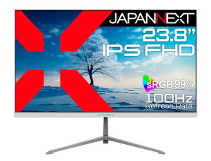 JAPANNEXT 23.8�C���` �z���C�g�J���[�t�����j�^�[ JN-IPS238FHD2-C6-W�y2�N�ۏ؁z
