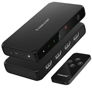 HDMI�ؑ֊탊���R���t��3����1�o��4K@60Hzhdmi�؂�ւ��핪�z��Z���N�^�[1080P@60HzHDCP2.2HDR3D�Ή��蓮�؂�ւ�PS5/Switch/PS3/PS4/TVFire