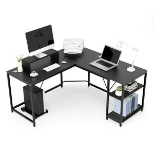 DEWEL L ���^ �p�\�R���f�X�N �R�[�i�[�f�X�N PC �� ���[���b�N CPU �X�^���h ���j�^�[��t�� �I�t�B�X�f�X�N �Q�[�~���O�f�X�N ���[�N�f�X�N �׋��� �ݑ�Ζ� �e�����[�N �� 150+160cm ���s 60cm �c