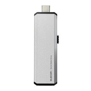 �G���R�� �O�t��SSD 250GB USB3.2(Gen1) PS5/PS4(���[�J�[����m�F��) �X���C�h�� Type-C&Type-A���Ή� �V���o�[ ESD-EWA0250GSV
