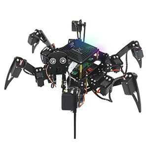 Freenove Raspberry Pi 5 4 B 3 B+ Zero 2 W �p Big Hexapod Robot Kit, ���s�A���ȃo�����X�A��F���A�����g�����A�A�v������A�J�����A�T�[�{(Raspberry Pi�͊܂܂�܂���)
