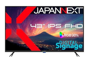 �y2�N�ۏ؃��f���z JAPANNEXT 43�C���` ��^�t�����j�^�[ JN-IPS43FHD2-U