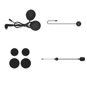 FODSPORTS T1&T1 PRO�p �w�����b�g�p�X�s�[�J�[�Z�b�g �A�[���}�C�N&�R�[�h�}�C�N�t�� �x���N���t��