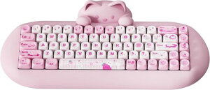 YUNZII C68 ���C�����X���J�j�J���L�[�{�[�h ���킢���L ps4/ps5�Ή� 65% ���� �z�b�g�X���b�v �V���R�[�� �l�ԍH�w �Q�[�~���O�L�[�{�[�h�O���[�h BT5.0/2.4G/�L�� RGB�o�b�N���C�g NKRO Win/Mac�p