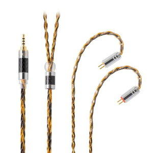 NICEHCK C8-1 8�c �C���z���P�[�u�� �⃁�b�L���ƍ����x�����̃~�b�N�X 0.78 2Pin 2.5mm�v���O �������R�l�N�^ ���E�� �_�炩�� �A�b�v�O���[�h�P�[�u�� 4�� �_�炩�� 1.2m DIY�C���z���̃A�N�Z�T���c