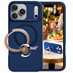 CASEKOO iPhone 18Pro/17 Pro �p �P�[�X �y2026�ō�����&��_360�x��]�z MagSafe�Ή� �ČRMIL�K�i 360°�S�����ϏՌ� ���c���� �ϏՌ� MagSafe�Ή� �}�b�g�d�グ ���ϖh�~ ���C�����X�[�d�Ή�