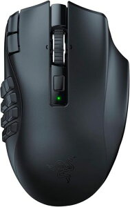 Razer(���C�U�[) Naga V2 HyperSpeed MMO�ɍœK�ȑ��{�^���̃��C�����X�Q�[�~���O�}�E�X �v���O�����\��19�{�^�� �t���[�X�s���܂��̓^�N�^�C���X�N���[���z�C�[�� HyperSpeed Wireless Bluetooth