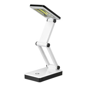 ELPA �G���p LED�R���p�N�g�f�X�N���C�g �܂肽����Ŏ����^�ׂ郉�C�g�ؑւ�3�i�K���� 2WAY�d�� ���F AS-LC01(W)
