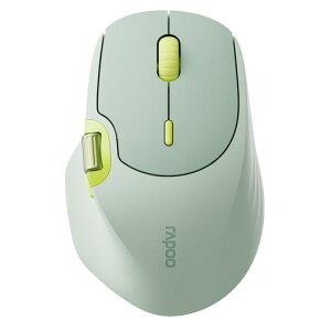 RAPOO MT560 �}�E�X ���� ���C�����X Bluetooth �É� ���^ 7�i�KDPI�ؑ� �ő�6��f�o�C�X�ڑ��Ή� �����[���[�t�� �[�d�� �G���S�m�~�N�X�݌v PC/MacBook/�^�u���b�g�Ή� �O���[��