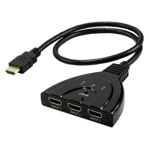 Bytecc HDMI�X�C�b�` 3����1�o�� 8K@60Hz�Ή� HDMI�ؑ֊� 3�|�[�g�X�C�b�`���[ 4K/2K/3D Ultra HD�Ή� Xbox PS4 PS3 Blu-ray DVD HDTV�Ή� Mac Windows Linux(